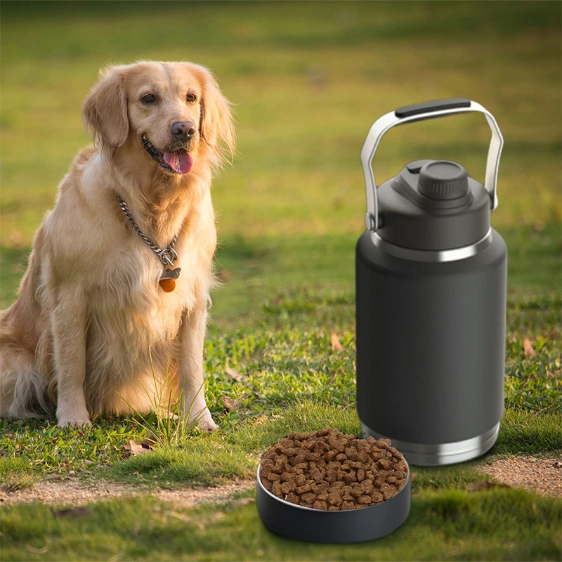 Large Capacity Pet Water Cup With Handle
